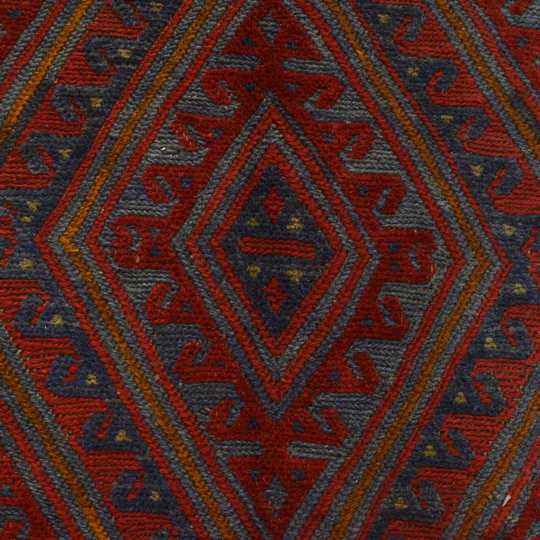 Handmade Wool Mushwani Rug 6' 6" x 9' 0" - No. AL44138