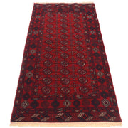 Hand Knotted Bokhara Runner Carpet 2' 10" x 5' 8" - No. AL76212