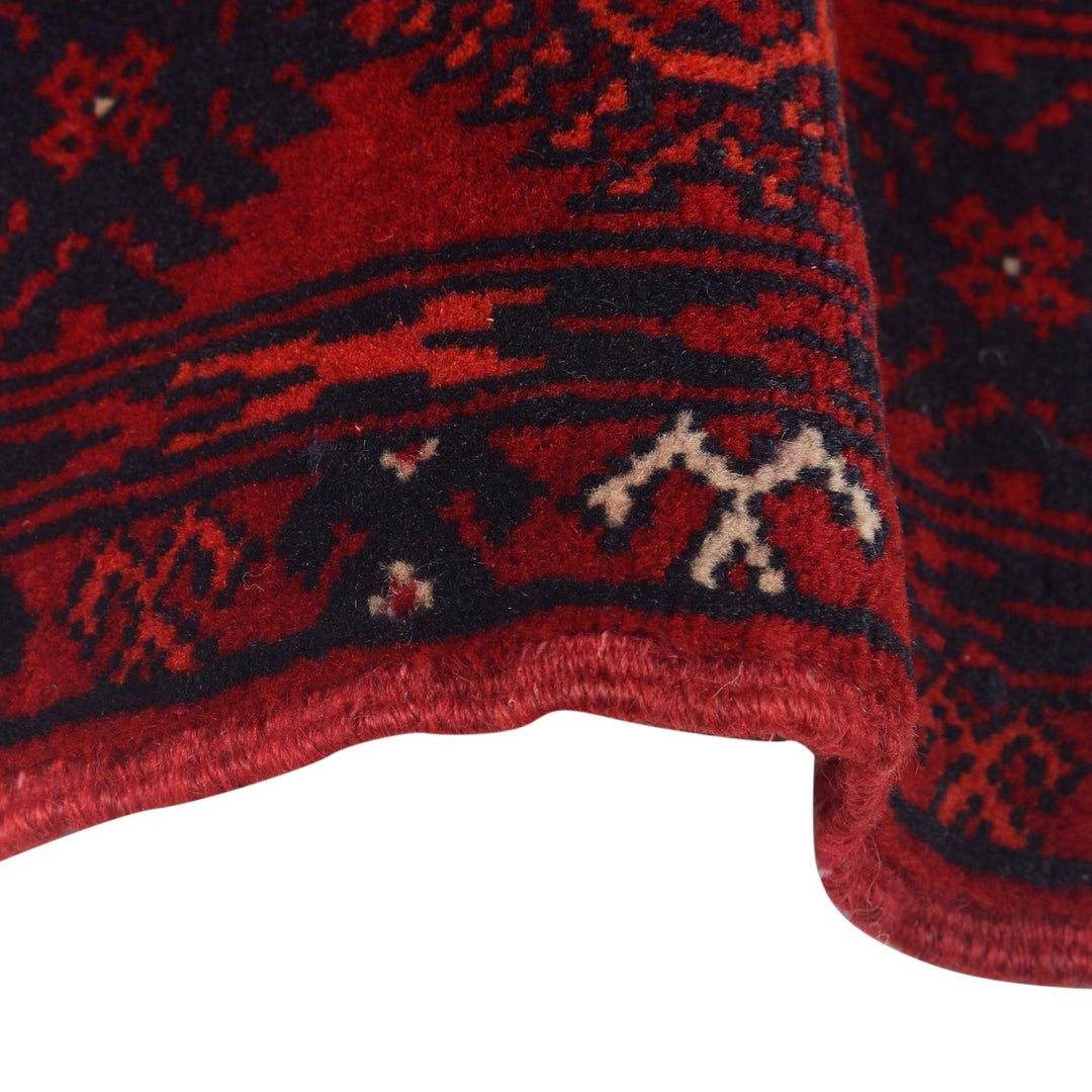 Hand Knotted Bokhara Runner Carpet 2' 10" x 5' 8" - No. AL76212