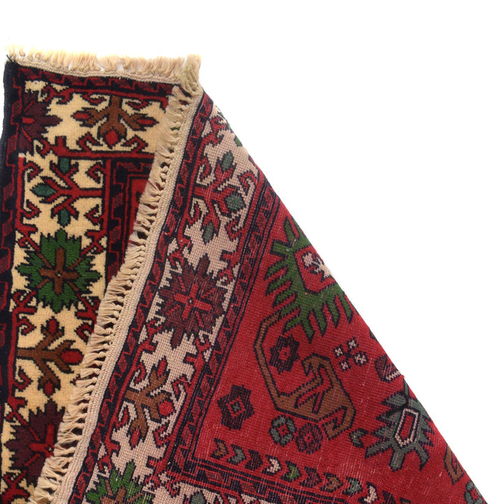 Red Bokhara Runner Rug 2' 4" x 5' 9" - No. AL28514
