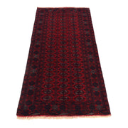 Oriental Bukhara Area Runner Rug 2' 9" x 5' 6" - No. AL15168