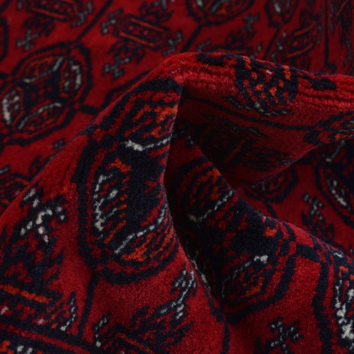 Oriental Bukhara Area Runner Rug 2' 9" x 5' 6" - No. AL15168