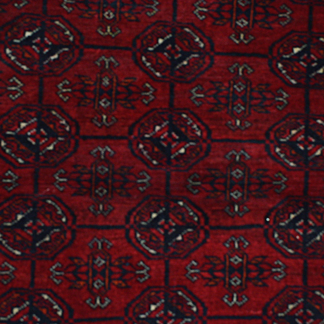Maroon Bokhara Runner Rug 2' 11" x 5' 5" - No. AL47302