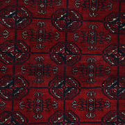 Maroon Bokhara Runner Rug 2' 11" x 5' 5" - No. AL47302