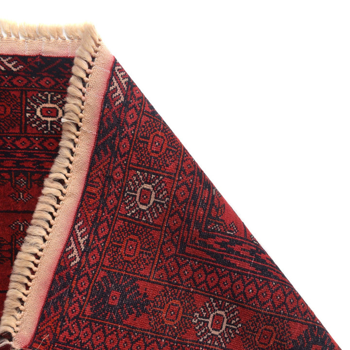 Maroon Bokhara Runner Rug 2' 11" x 5' 5" - No. AL47302