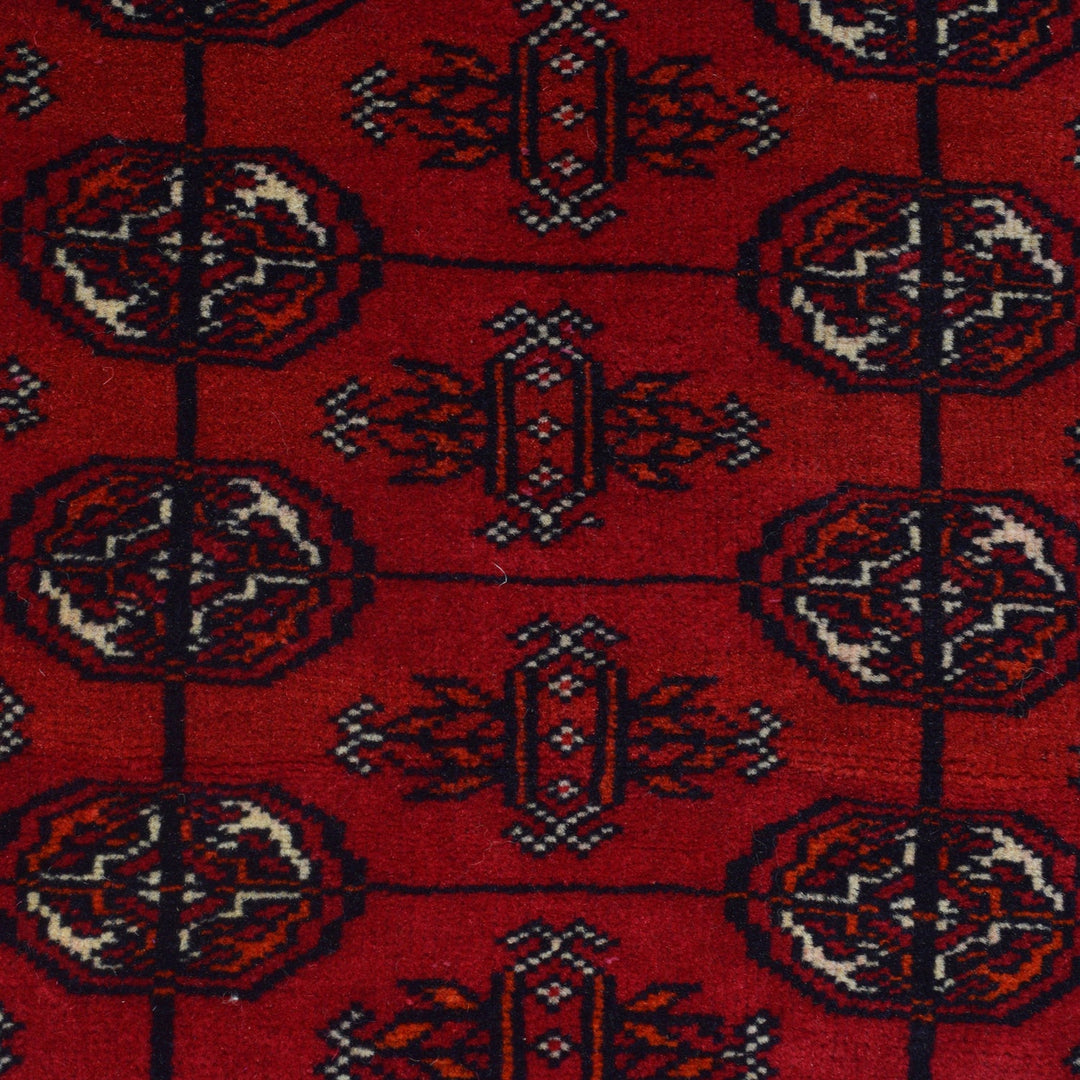 Hand Knotted Bokhara Runner Carpet 2' 6" x 6' 3" - No. AL12051