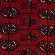 Hand Knotted Bokhara Runner Carpet 2' 6" x 6' 3" - No. AL12051