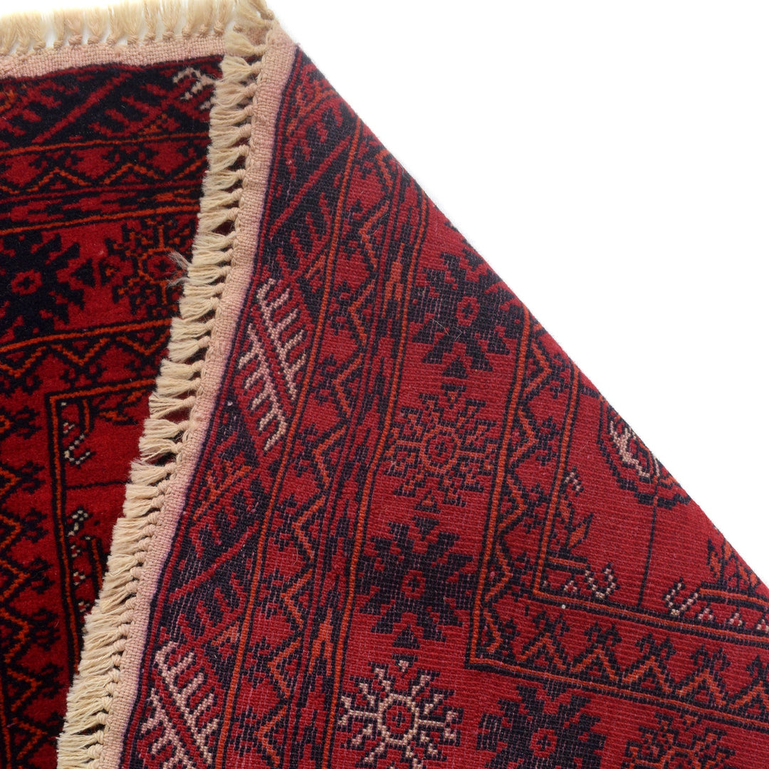 Hand Knotted Bokhara Runner Carpet 2' 6" x 6' 3" - No. AL12051