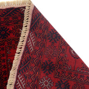 Hand Knotted Bokhara Runner Carpet 2' 6" x 6' 3" - No. AL12051