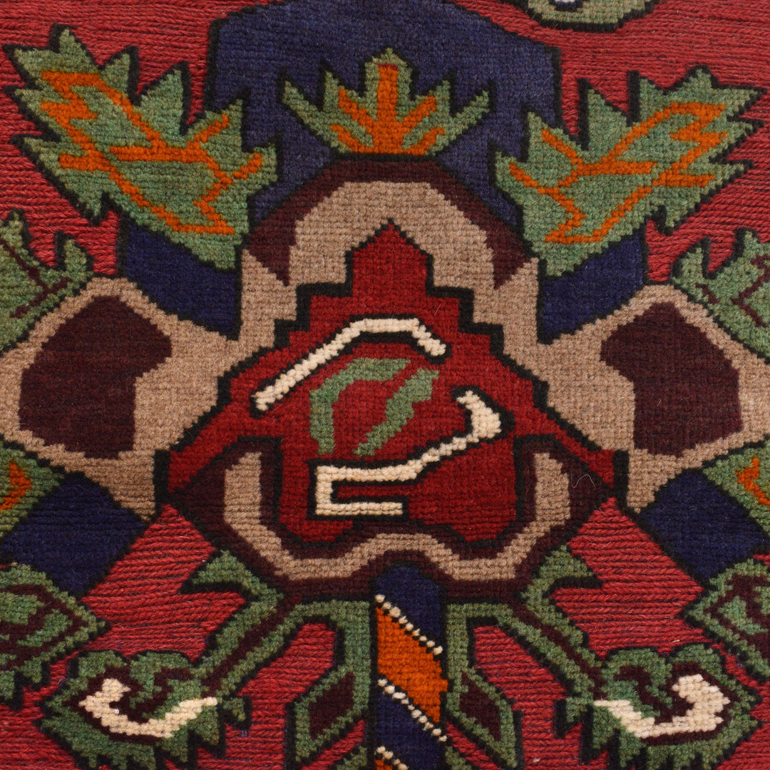 Handmade Pictorial Carpet 3' 1" x 4' 2" - No. AL65196