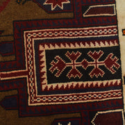 Handmade Picture Area Rug  3' 0" x 4' 9" - No. AL10007