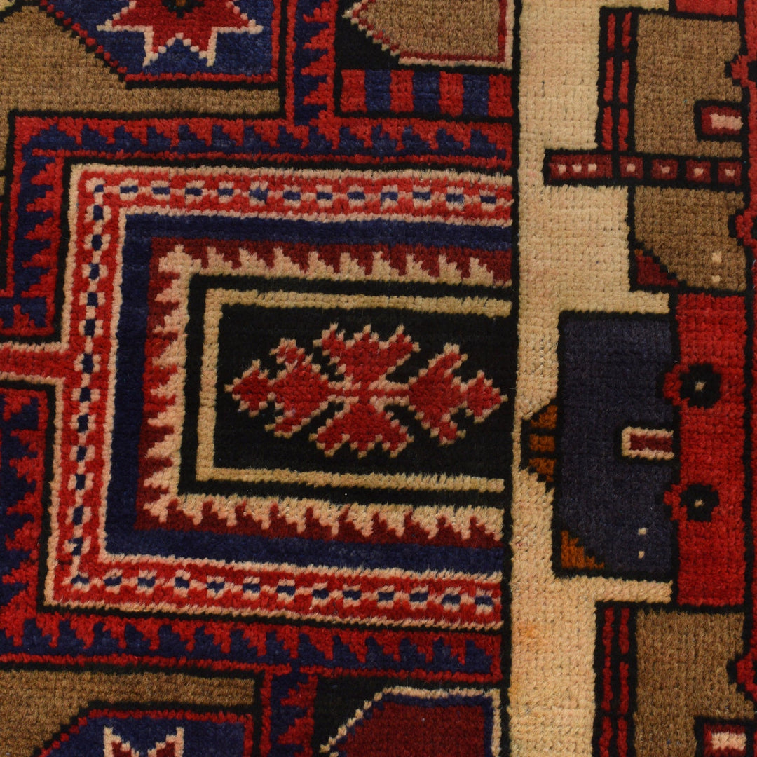 Handmade Picture Area Rug  2' 11" x 4' 10" - No. AL86832