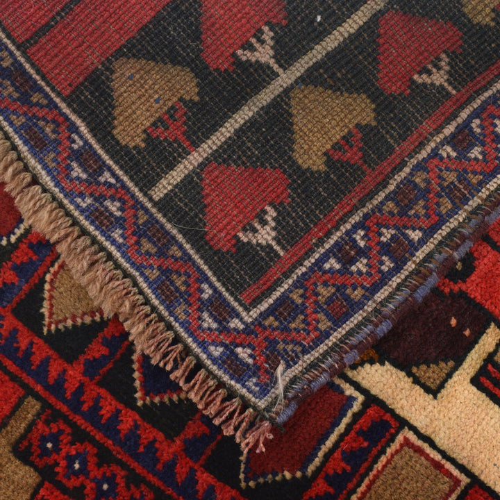 Handmade Picture Area Rug  2' 11" x 4' 10" - No. AL86832