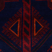 Traditional Baloch Rug 4' 2" x 6' 5" - No. AL61981