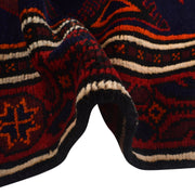 Traditional Baloch Rug 4' 2" x 6' 5" - No. AL61981