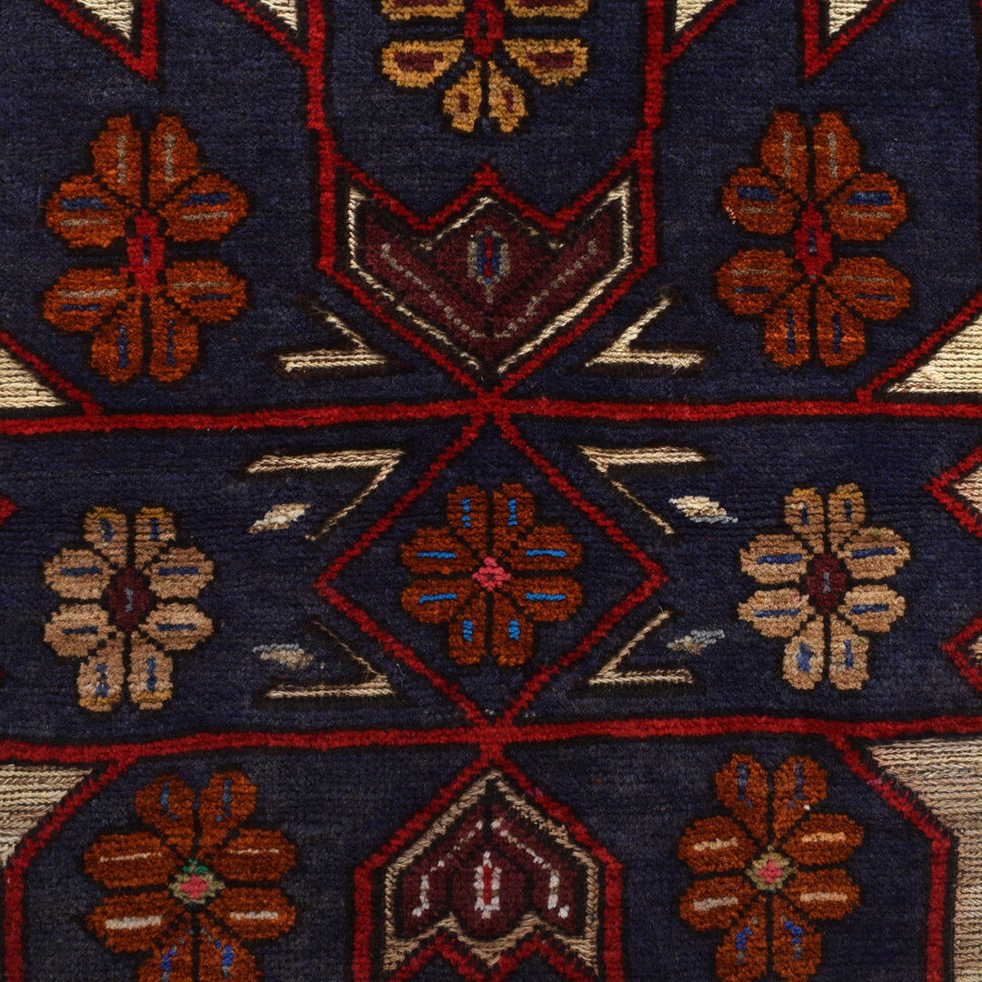 Handmade Barjista Kilim Rug 4' 7" x 6' 2" - No. AL32495