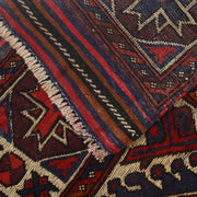 Handmade Barjista Kilim Rug 4' 7" x 6' 2" - No. AL32495