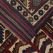 Handmade Barjista Kilim Rug 4' 5" x 5' 12" - No. AL41573