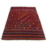 Afghan Laghari Kilim 4' 9" x 7' 3" - No. AL96434