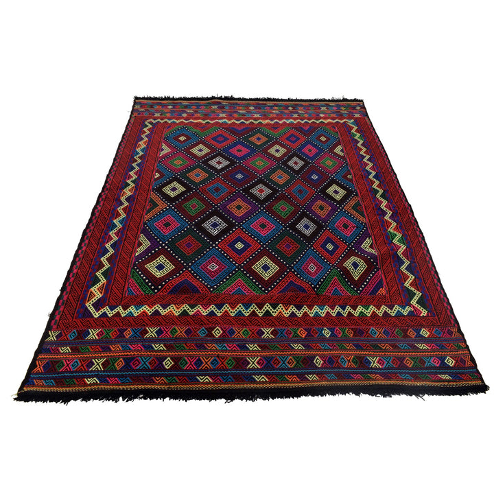 Handmade Suzani Kilim 4' 11" x 6' 11" - No. AL54721