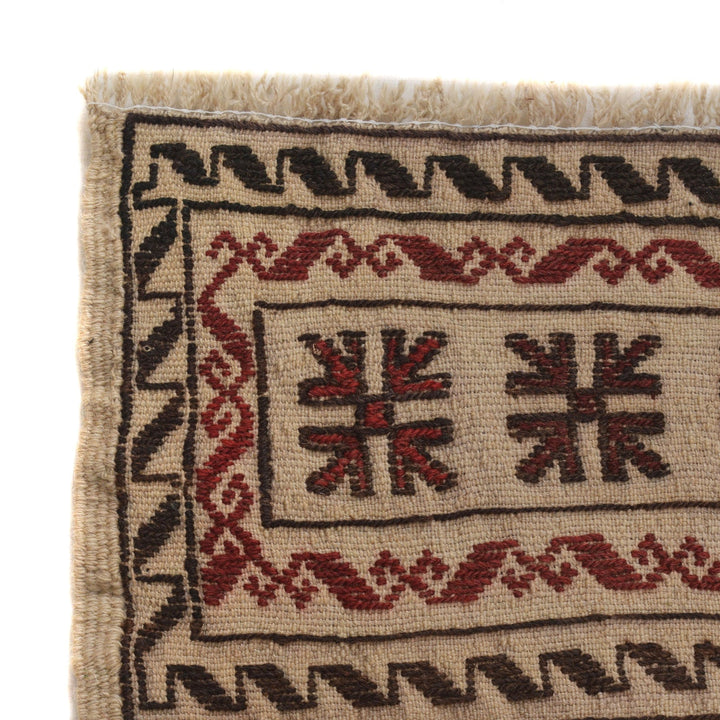 Handmade Soumak Kelim 4' 8" x 6' 3" - No. AL60656