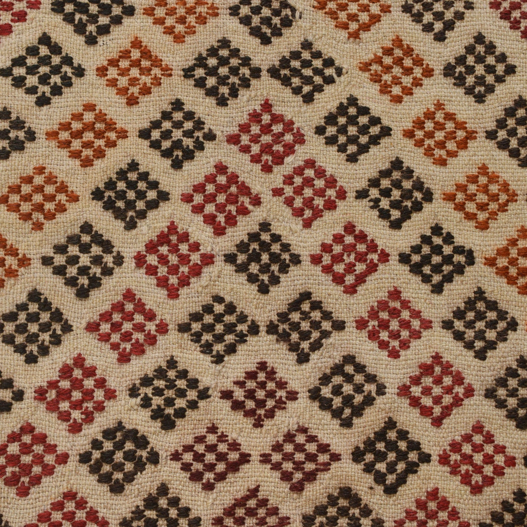 Handmade Soumak Kelim 4' 8" x 6' 3" - No. AL60656