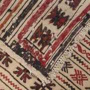 Handmade Soumak Kelim 4' 8" x 6' 3" - No. AL60656