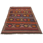 Hand Knotted Laghari Kilim 4' 6" x 6' 2" - No. AL37199