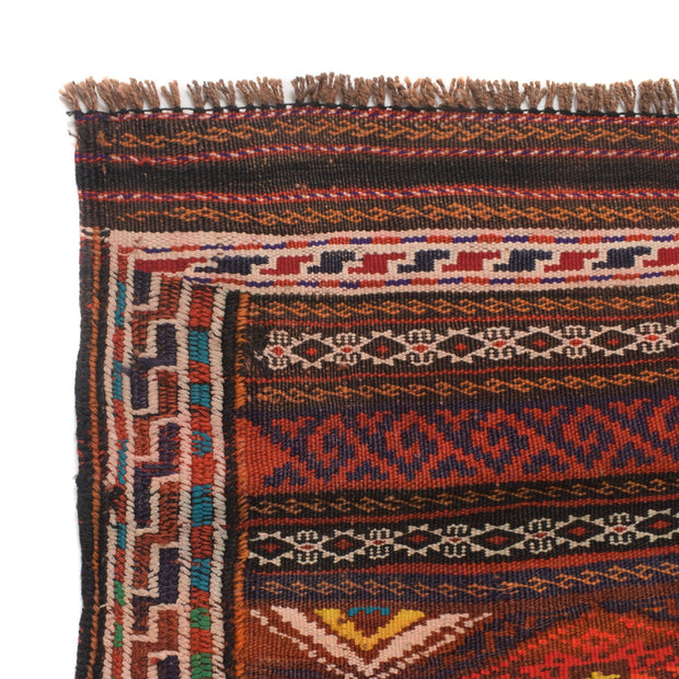 Hand Knotted Laghari Kilim 4' 6" x 6' 2" - No. AL37199