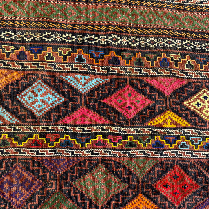 Traditional Flat Weave Kilim 5' 2" x 8' 0" - No. AL86981
