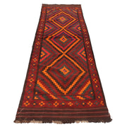 Afghan Vintage Kilim Runner 3' 5" x 11' 5" - No. AL78069
