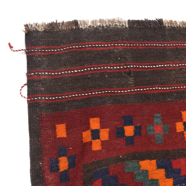 Afghan Vintage Kilim Runner 3' 5" x 11' 5" - No. AL78069