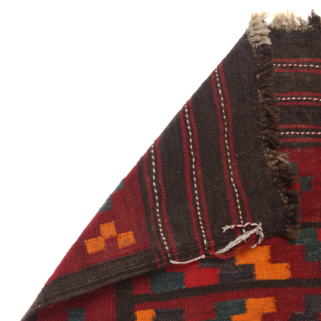 Afghan Vintage Kilim Runner 3' 5" x 11' 5" - No. AL78069