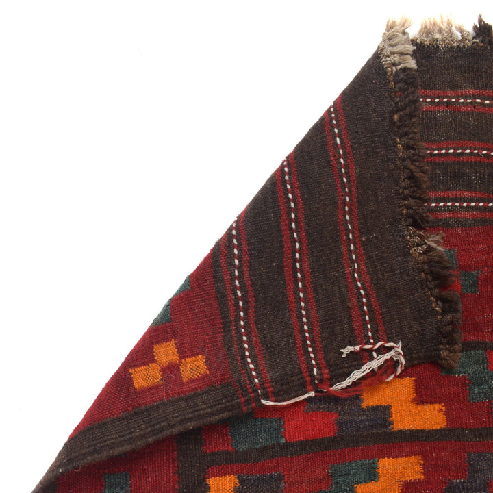 Afghan Vintage Kilim Runner 3' 5" x 11' 5" - No. AL78069