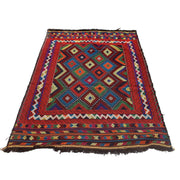 Handmade Suzani Kilim 4' 7" x 6' 4" - No. AL22553