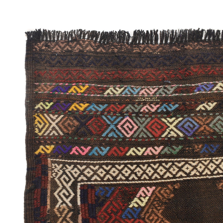 Afghan Suzani Kilim Runner 2' 0" x 6' 1" Flat-Weave view