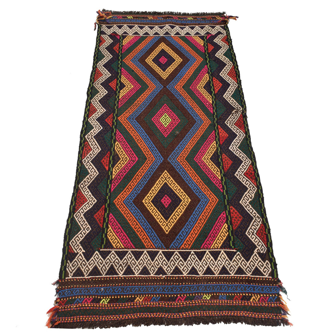 Handmade Suzani Kilim Runner 2' 2" x 5' 5" - No. AL63106