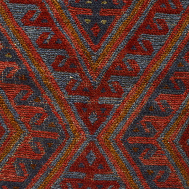 Handmade Wool Mushwani Rug 6' 7" x 8' 8" - No. AL37211