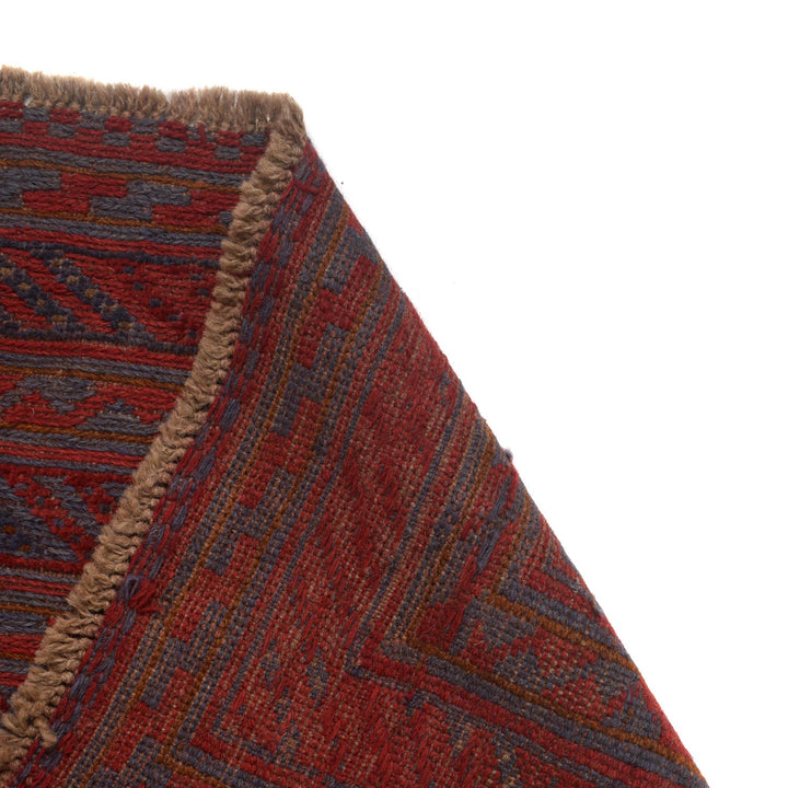 Handmade Wool Mushwani Rug 6' 7" x 8' 8" - No. AL37211