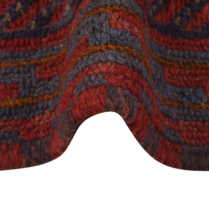 Handmade Wool Mushwani Rug 6' 7" x 8' 8" - No. AL37211