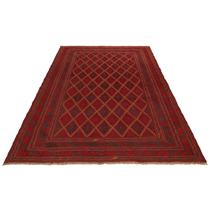 Hand Knotted Mashwani Area Rug 6' 7" x 8' 10" - No. AL32593