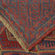 Red Mashwani Area Rug 4' 9" x 6' 3" - No. AL19010