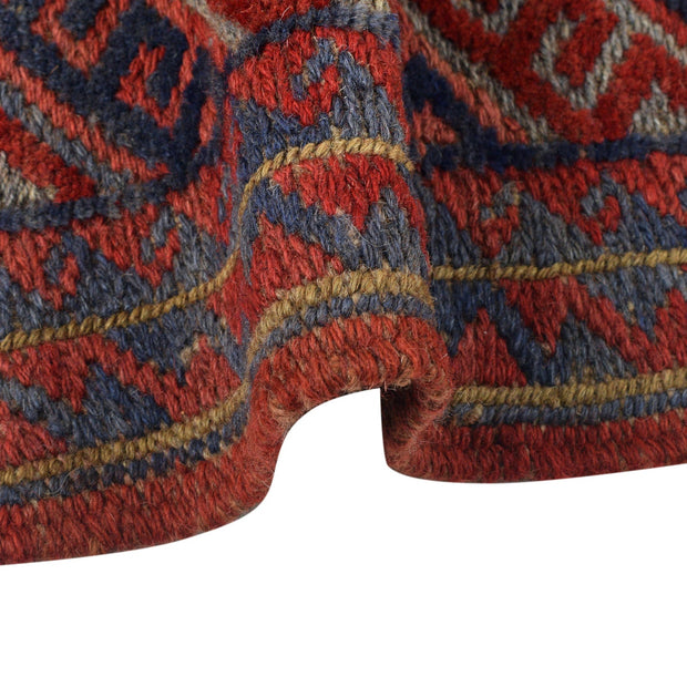 Red Mashwani Area Rug 4' 9" x 6' 3" - No. AL19010