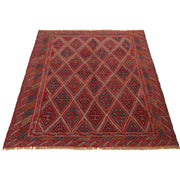 Red Mashwani Area Rug 3' 11" x 4' 0" - No. AL55154
