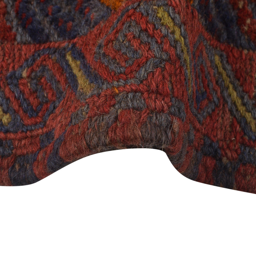 Red Mashwani Area Rug 3' 11" x 4' 0" - No. AL55154