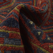 Red Mashwani Area Rug 3' 11" x 4' 0" - No. AL55154