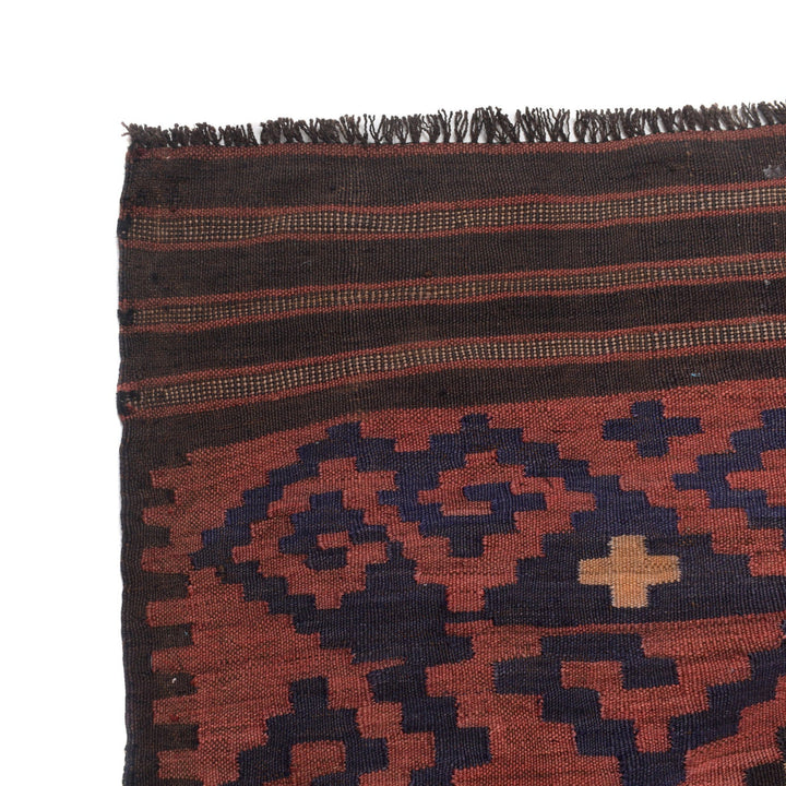 Afghan Vintage Kilim 6' 1" x 9' 2" - No. AL56702
