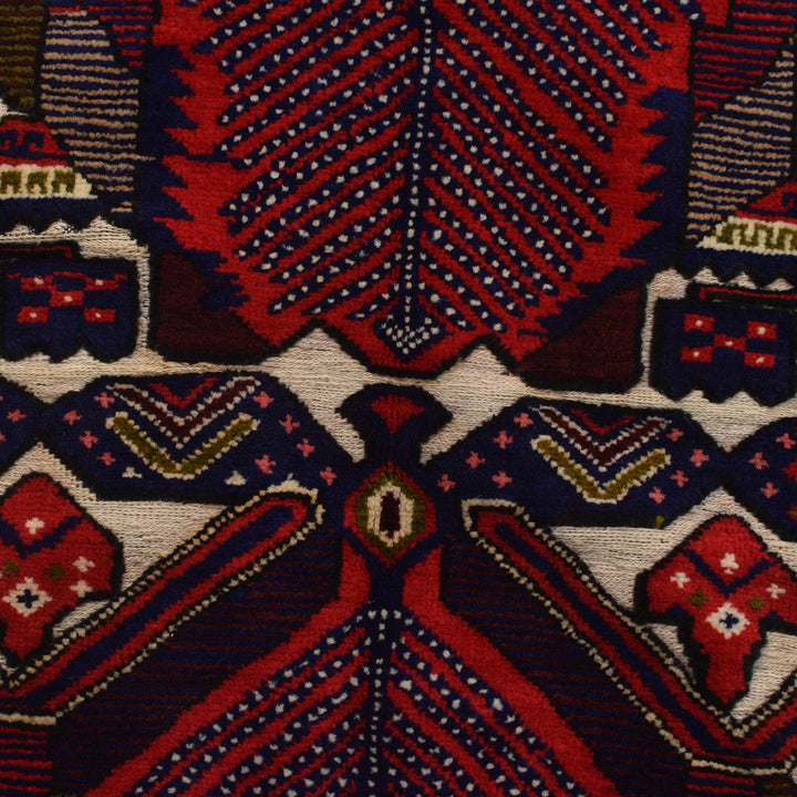 Handmade Barjista Kilim Rug 4' 6" x 6' 0" - No. AL60271