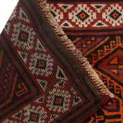 Red Color Baluchi Rug 4' 6" x 7' 5" - No. AL74212