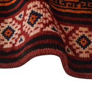 Red Color Baluchi Rug 4' 6" x 7' 5" - No. AL74212